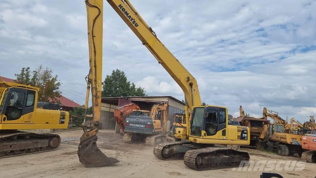 Komatsu 210 - 8 Long حفارات زحافة