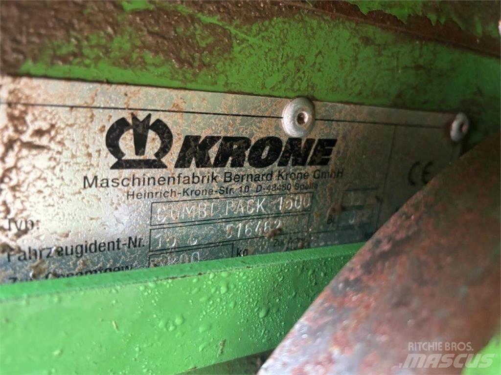 Krone CP 1500 MC محزمات مستديرة