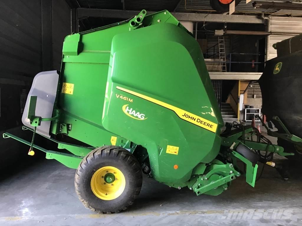 John Deere V461M محزمات مستديرة