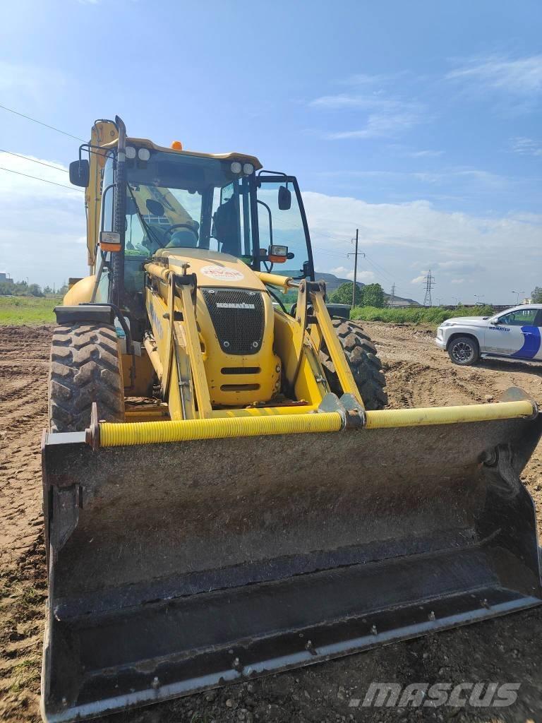 Komatsu WB97S-5E0 لوادر ذات جرافات عكسية
