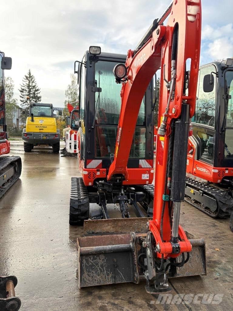 Kubota KX 019-4 حفارات صغيرة أقل من 7 طن (حفارات صغيرة)