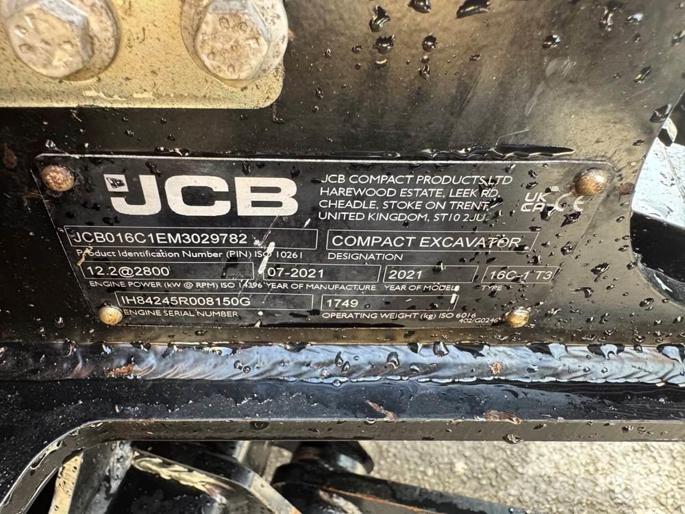 JCB 16C-1 حفارات صغيرة أقل من 7 طن (حفارات صغيرة)