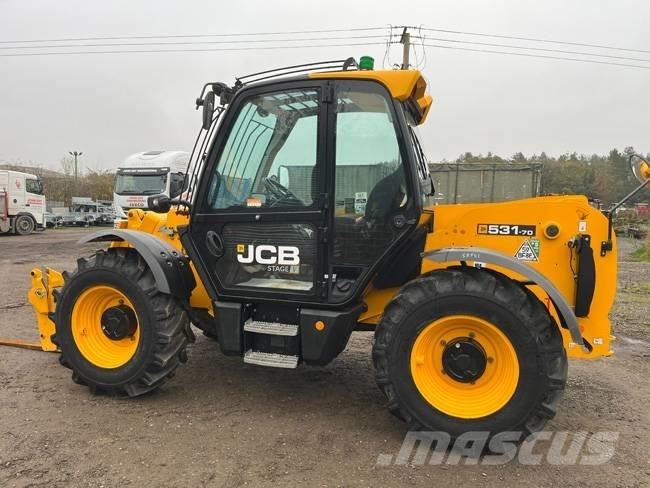 JCB 531-70 مناولات متداخلة
