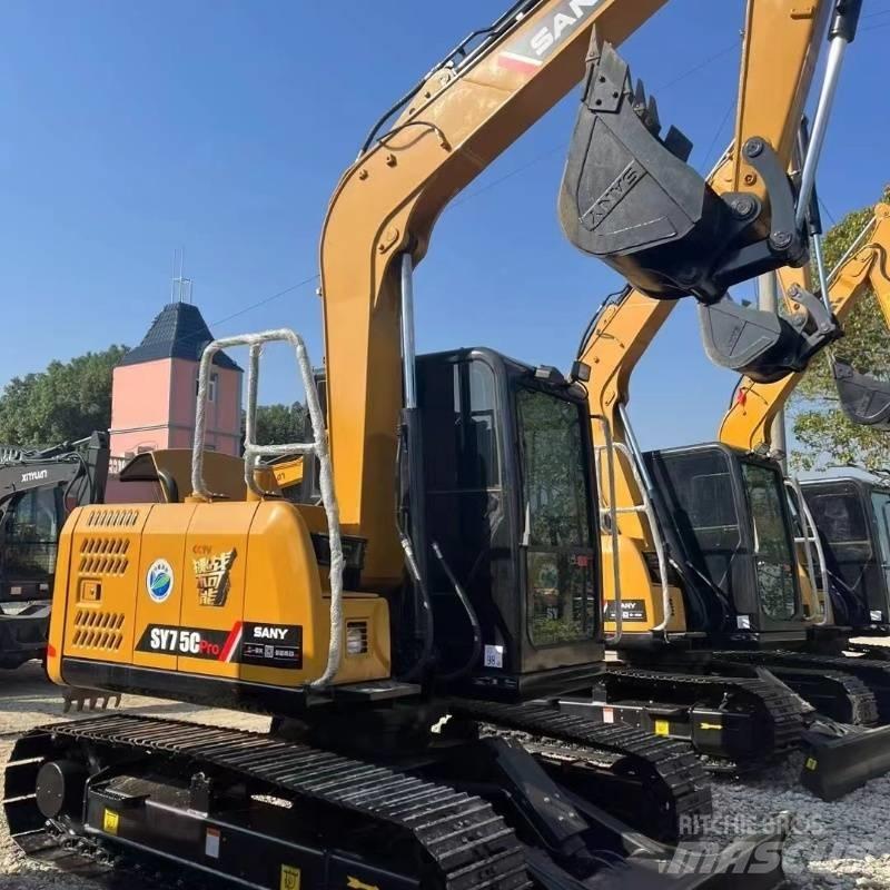 Sany SY 75 C pro حفارات زحافة