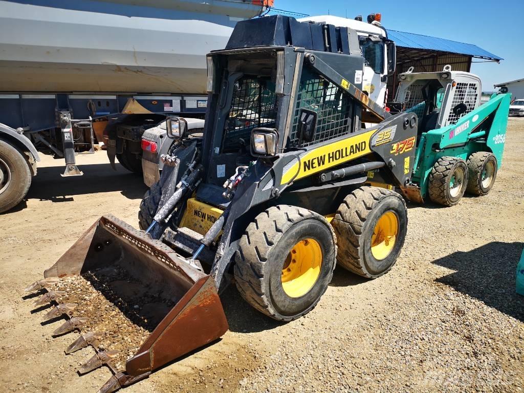 New Holland L 175 لوادر انزلاقية التوجيه