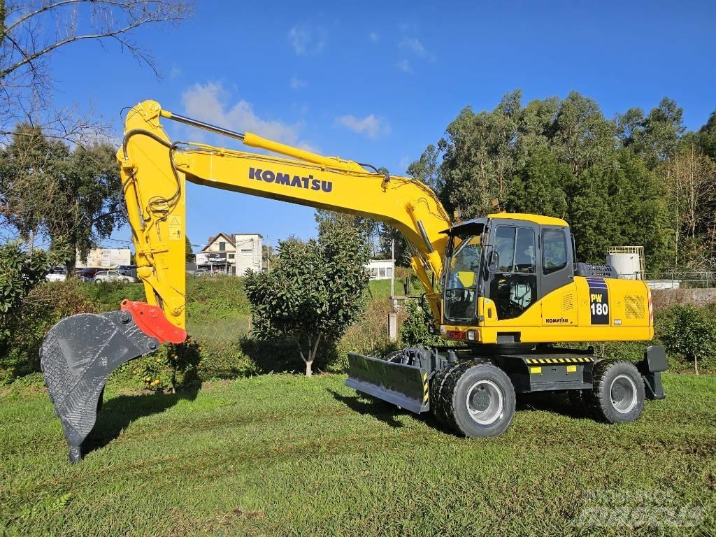 Komatsu PW 180-7 حفارات بعجل