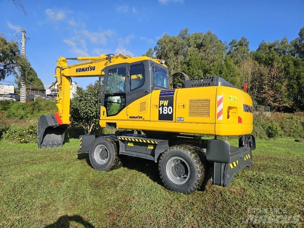 Komatsu PW 180-7 حفارات بعجل