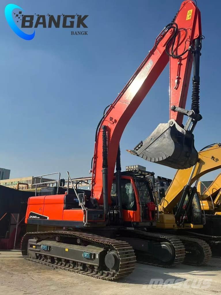 Doosan DX340LC9C حفارات زحافة