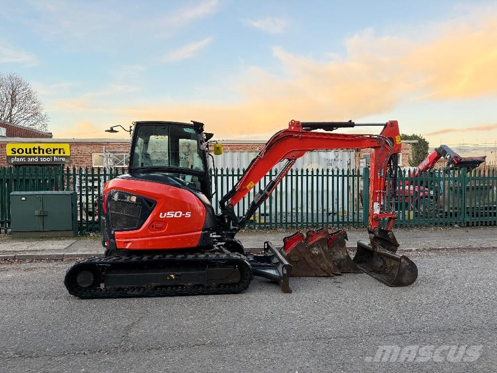 Kubota U 50-5 حفارات صغيرة أقل من 7 طن (حفارات صغيرة)