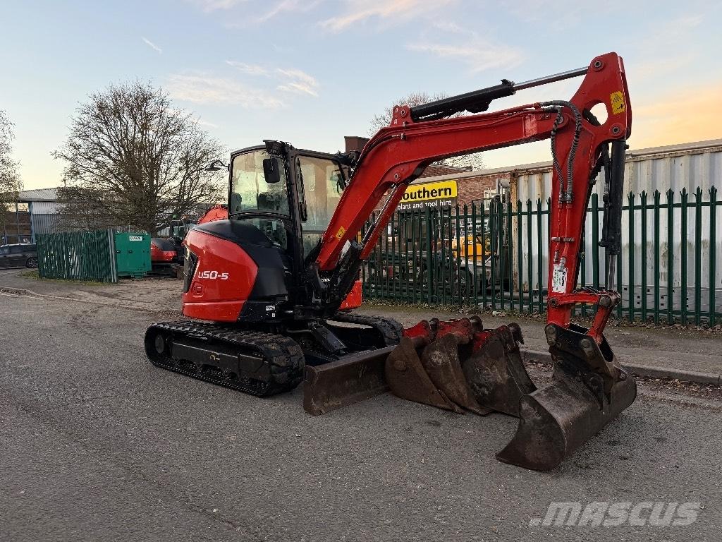 Kubota U 50-5 حفارات صغيرة أقل من 7 طن (حفارات صغيرة)