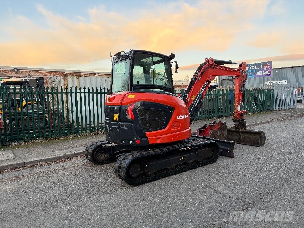 Kubota U 50-5 حفارات صغيرة أقل من 7 طن (حفارات صغيرة)