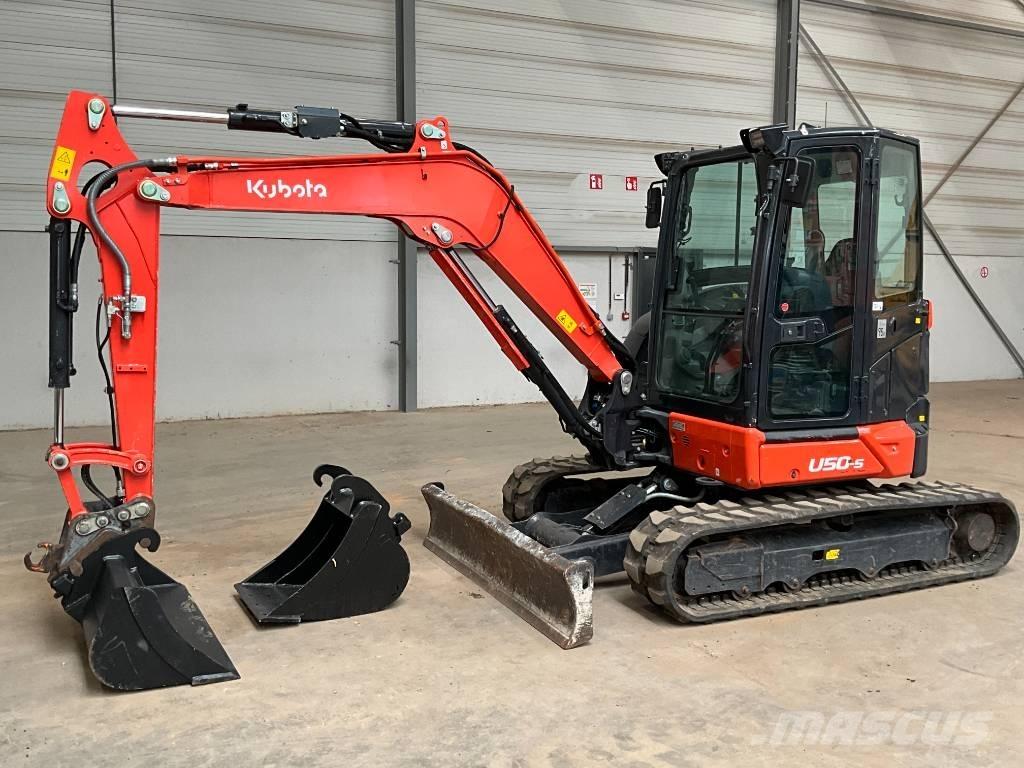 Kubota U 50-5 حفارات صغيرة أقل من 7 طن (حفارات صغيرة)