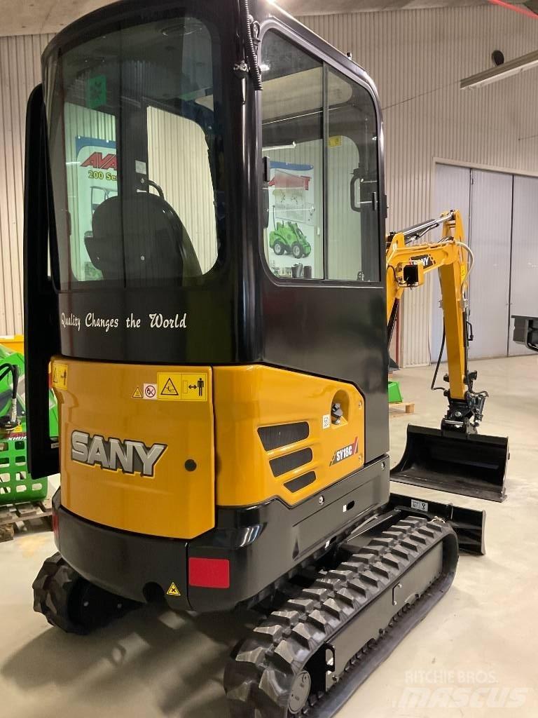 Sany SY 18 C + Trailer حفارات صغيرة أقل من 7 طن (حفارات صغيرة)