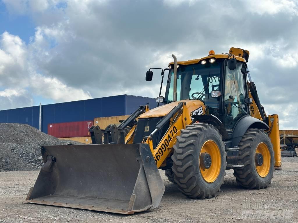 JCB 4 CX لوادر ذات جرافات عكسية