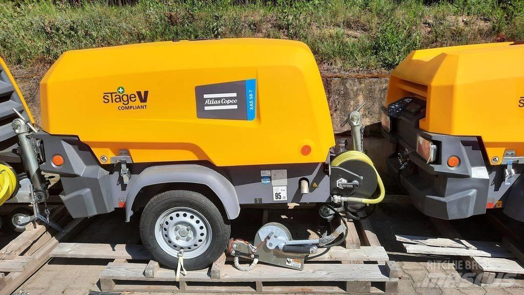 Atlas Copco XAS 58-7 مكابس