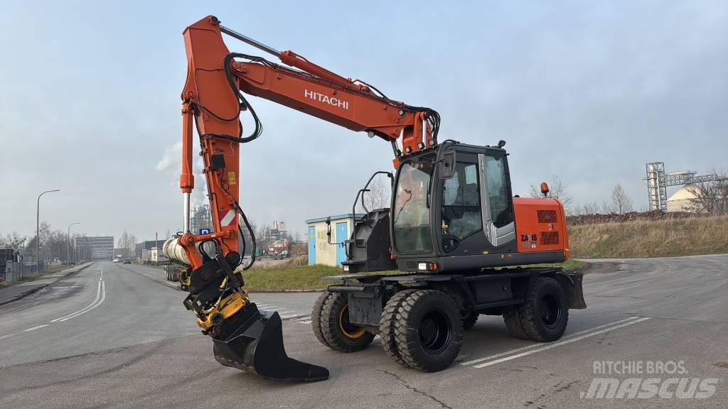 Hitachi ZX 140 W T-3 حفارات بعجل