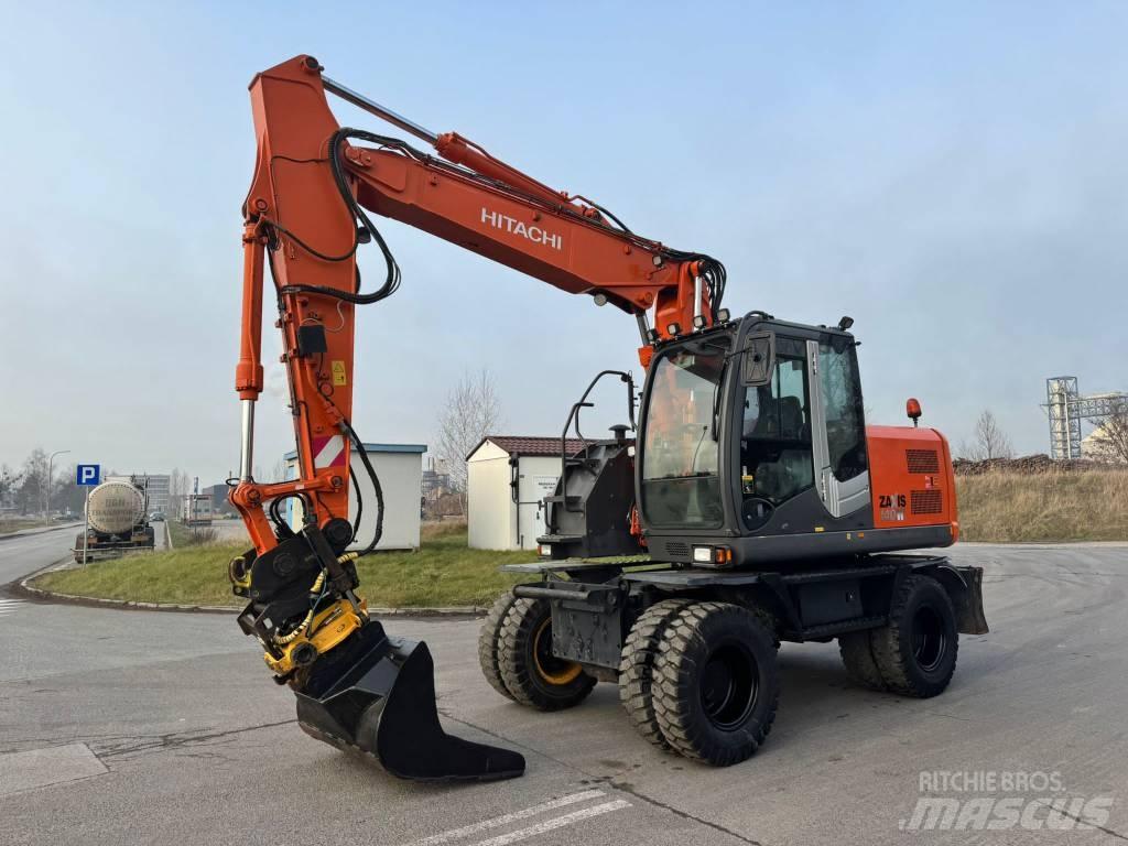 Hitachi ZX 140 W T-3 حفارات بعجل