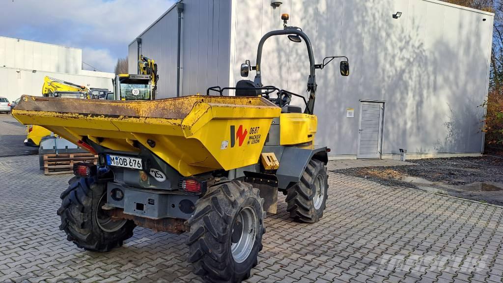 Wacker Neuson DV60 عربات نقل قلابة للمواقع
