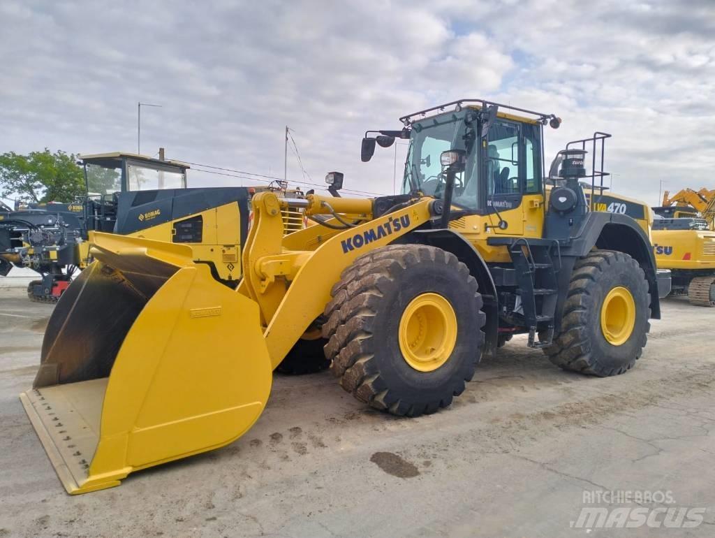 Komatsu WA 470-8EO لوادر بعجل
