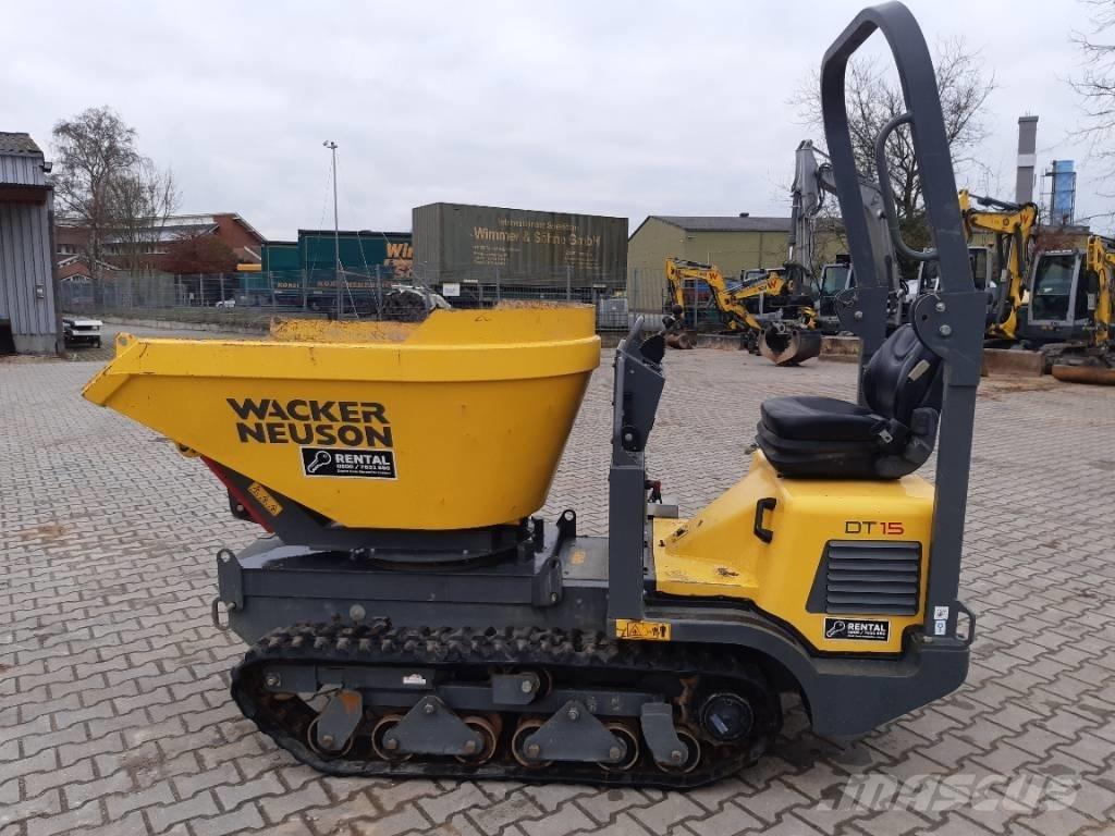 Wacker Neuson DT15 عربات نقل قلابة مجنزرة