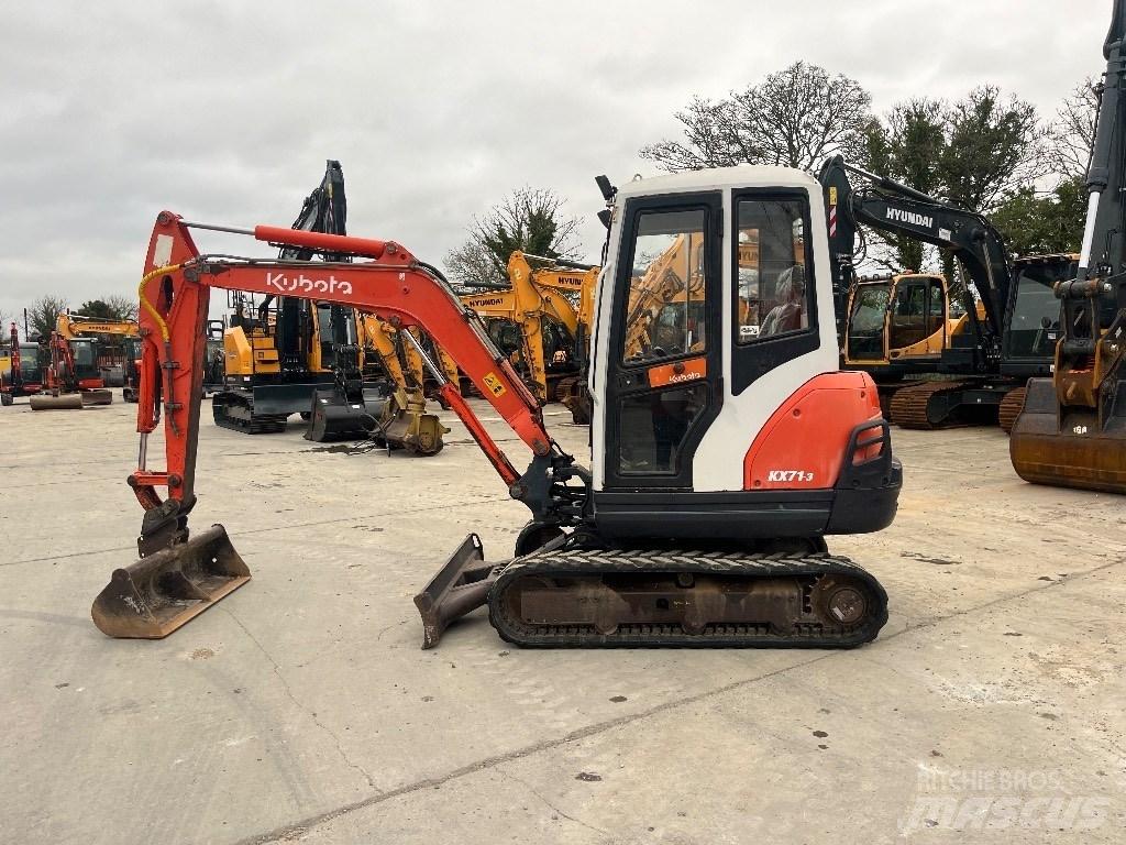 Kubota KX 71-3 حفارات صغيرة أقل من 7 طن (حفارات صغيرة)