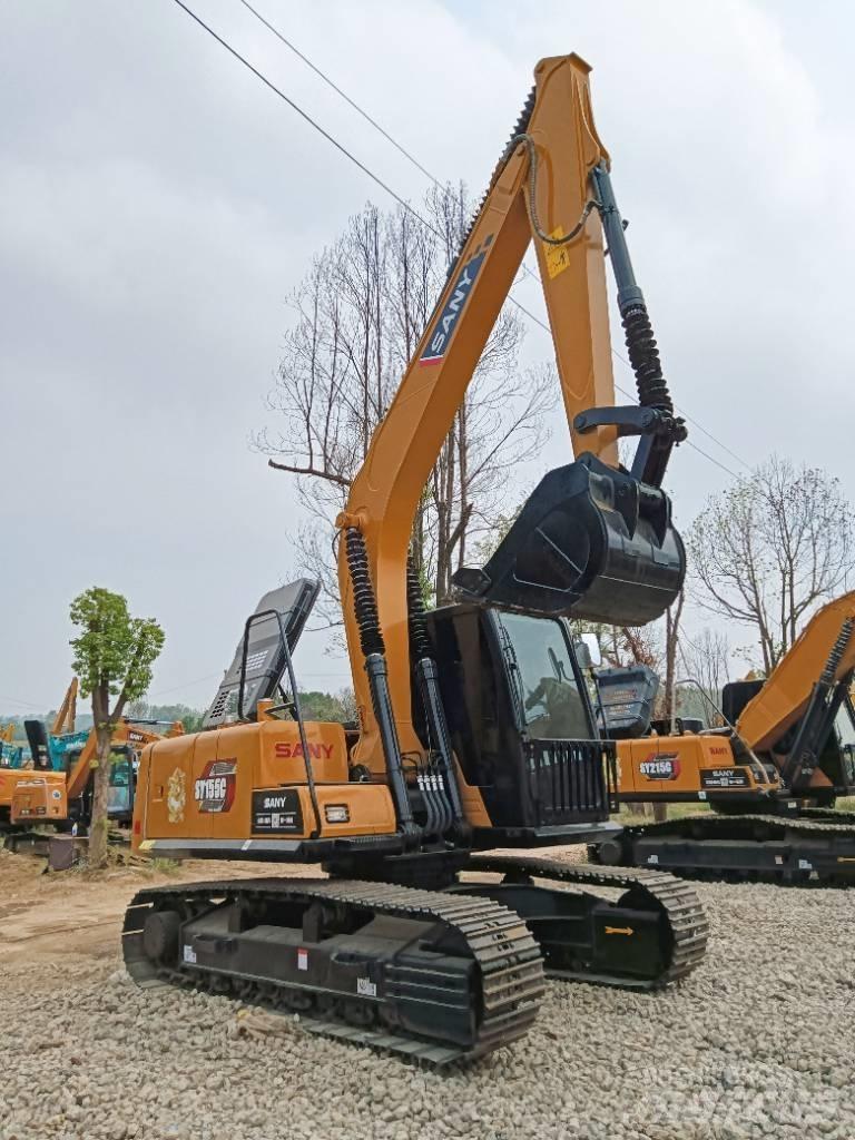 Sany SY 155 C حفارات وسط 7 طن - 12 طن