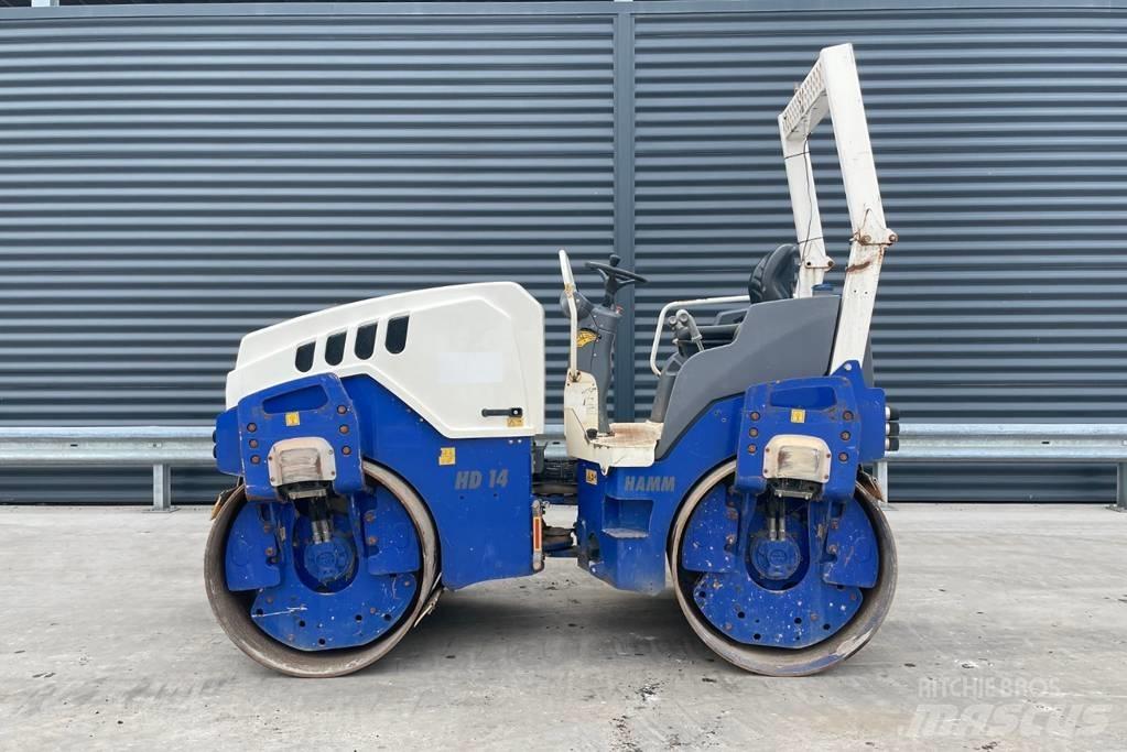 Hamm HD 14 VV مداحل ثنائية الاسطوانة