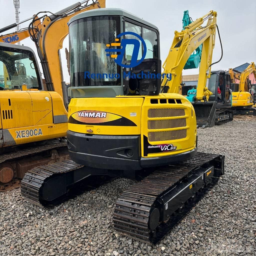 Yanmar vio55 حفارات صغيرة أقل من 7 طن (حفارات صغيرة)