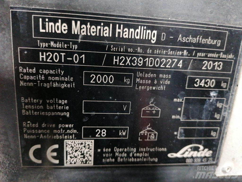 Linde H20T-02 شاحنات LPG