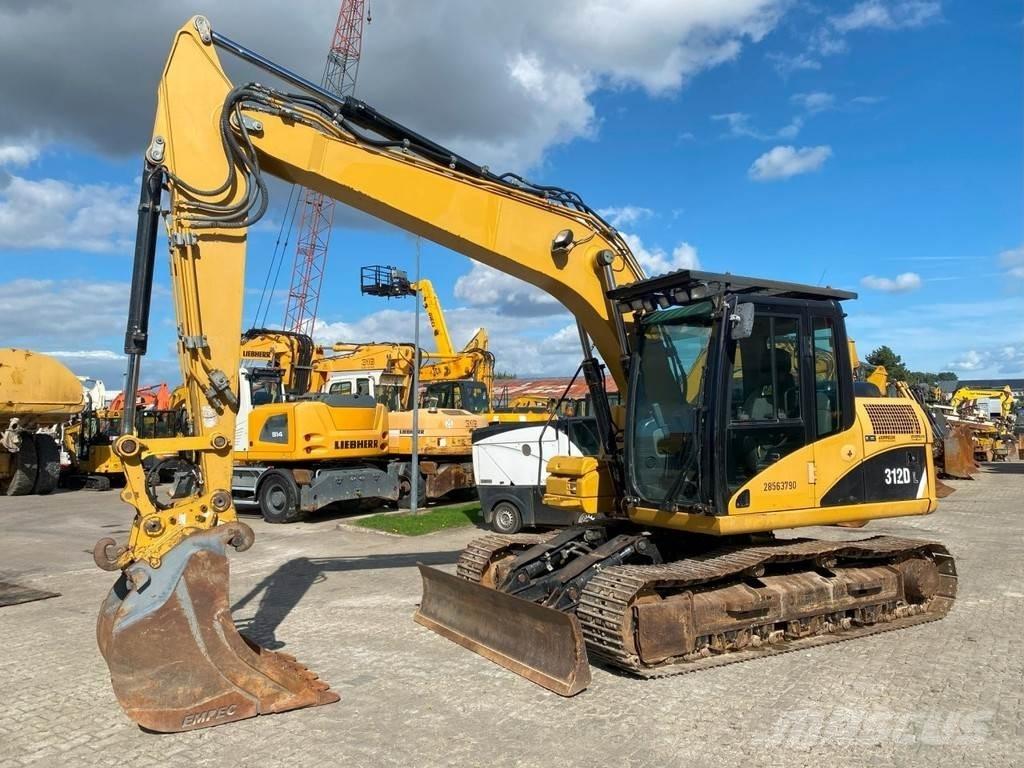 CAT 312 DL NVT حفارات زحافة