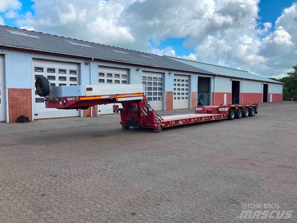 Goldhofer STZ-VL 4 A نصف مقطورة مسطحة منخفضة