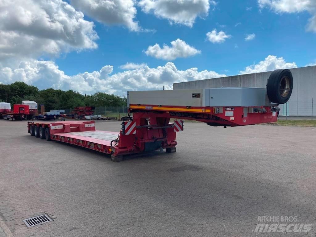 Goldhofer STZ-VL 4 A نصف مقطورة مسطحة منخفضة