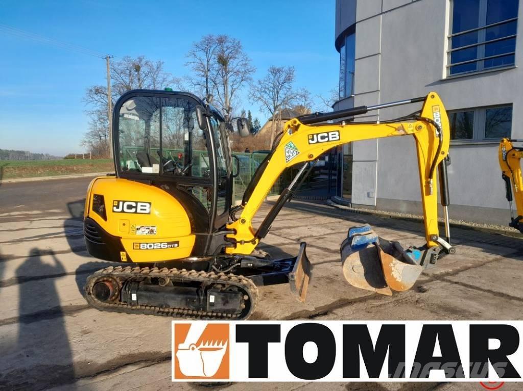 JCB 8026 CTS حفارات صغيرة أقل من 7 طن (حفارات صغيرة)
