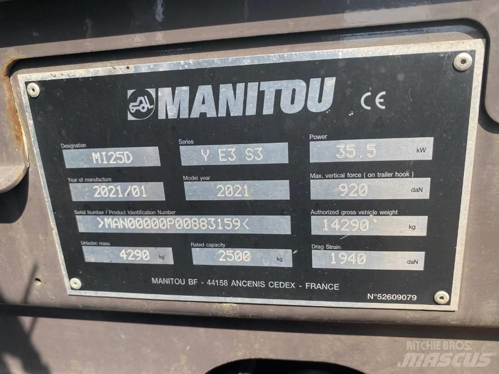 Manitou Mi25D شاحنات الديزل