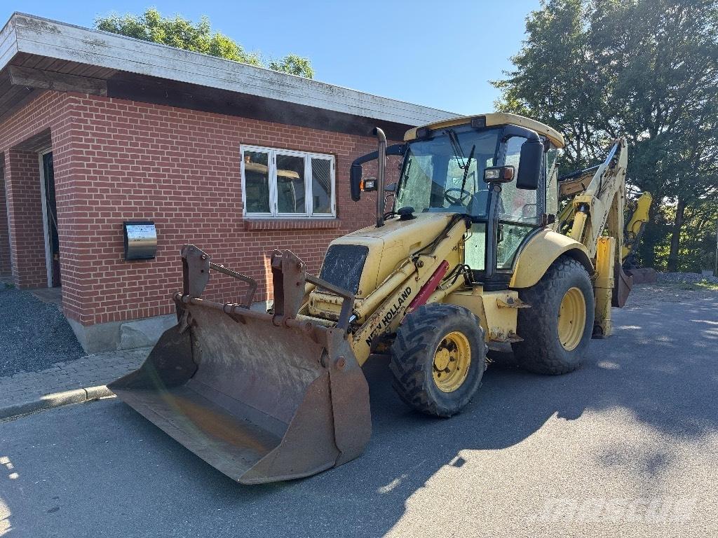 New Holland NH 95 لوادر ذات جرافات عكسية