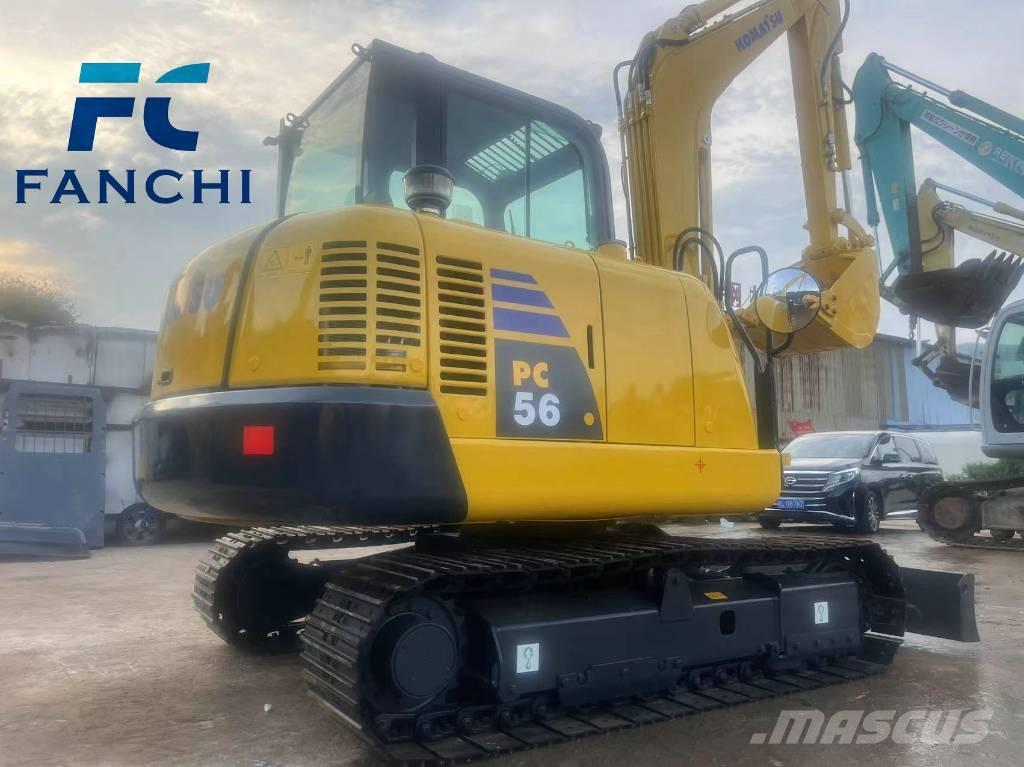 Komatsu PC 56 حفارات صغيرة أقل من 7 طن (حفارات صغيرة)