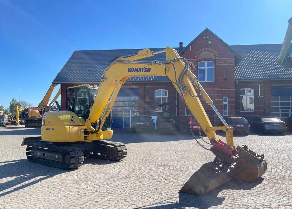 Komatsu PC 80 MR-3 حفارات وسط 7 طن - 12 طن