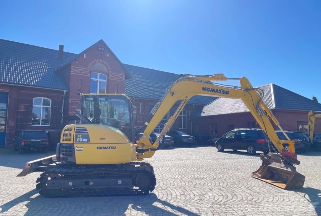 Komatsu PC 80 MR-3 حفارات وسط 7 طن - 12 طن