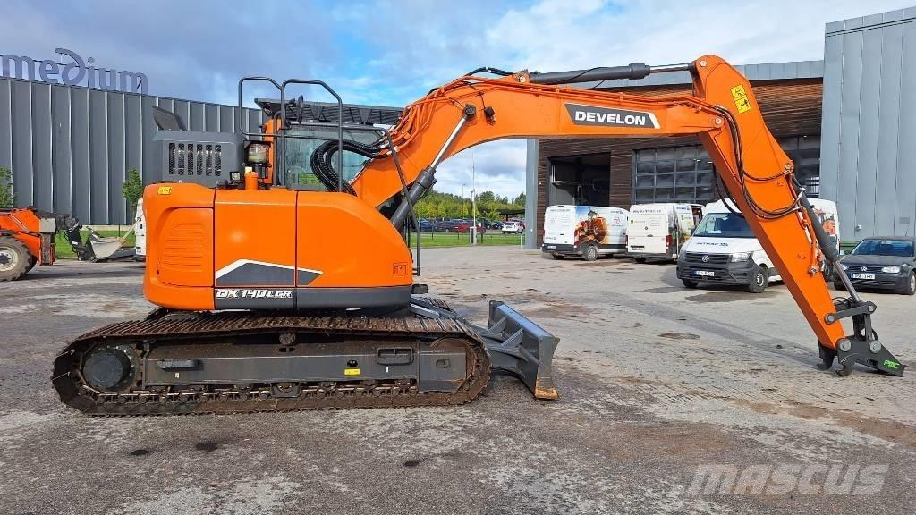 Doosan DX140LCR-7 حفارات زحافة