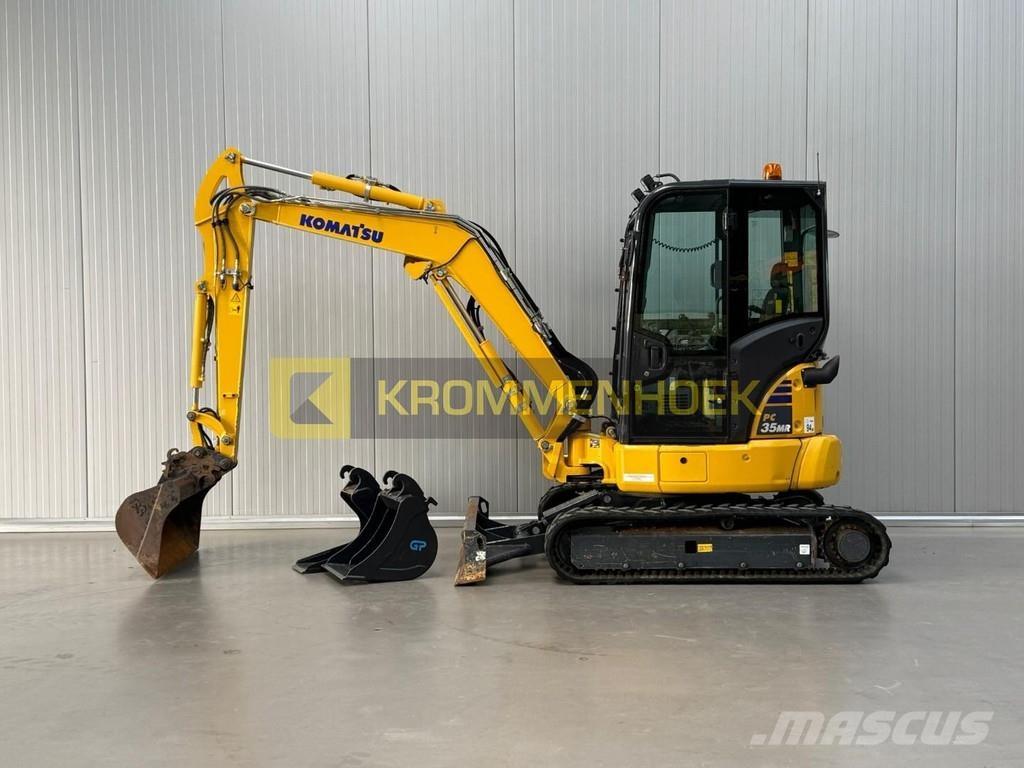 Komatsu PC 35 MR-5 حفارات صغيرة أقل من 7 طن (حفارات صغيرة)