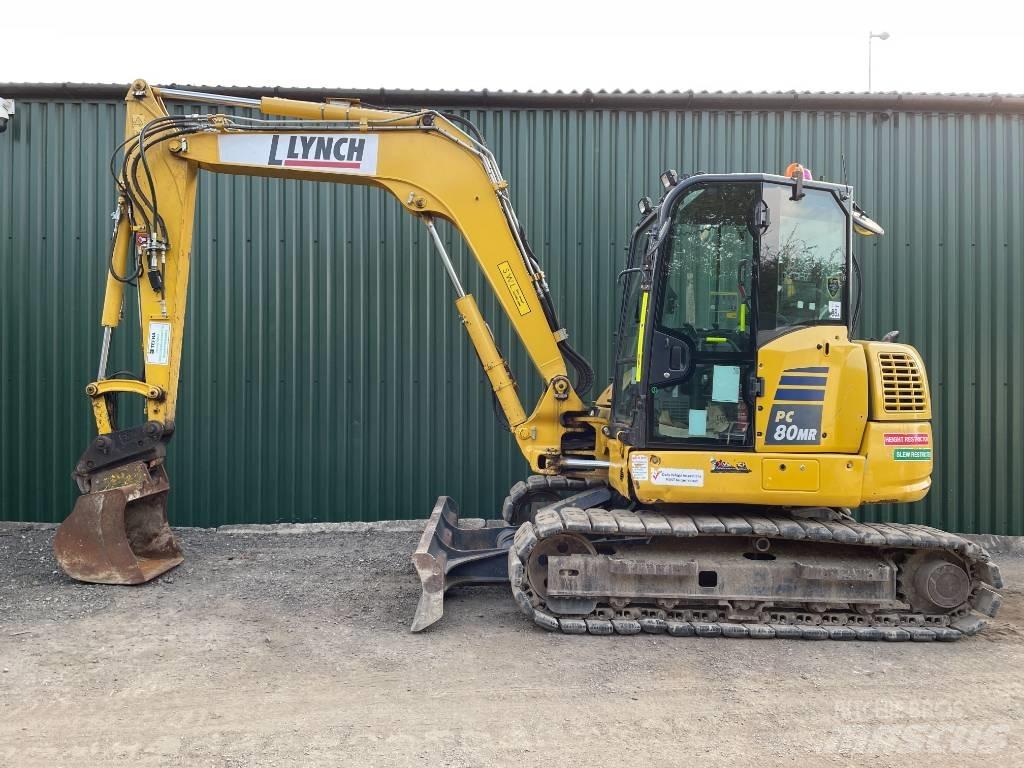 Komatsu PC 80 MR-3 حفارات وسط 7 طن - 12 طن