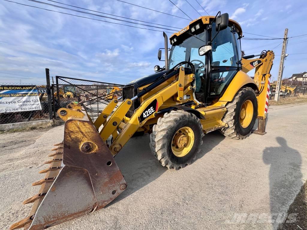 CAT 428 E لوادر ذات جرافات عكسية