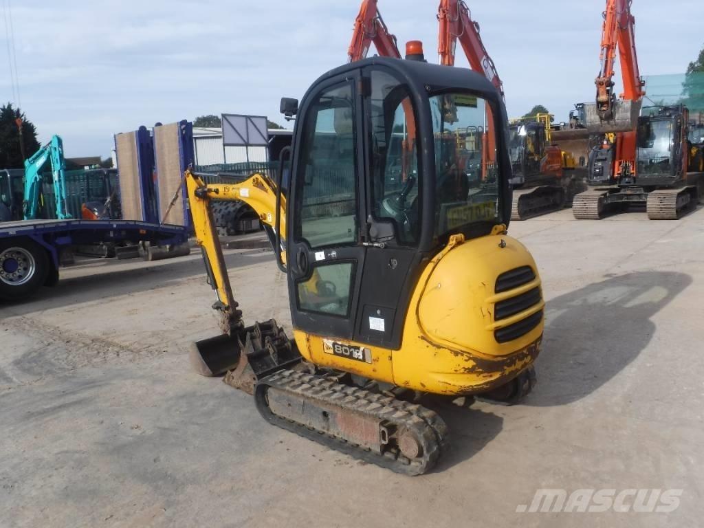 JCB 8018 CTS حفارات صغيرة أقل من 7 طن (حفارات صغيرة)