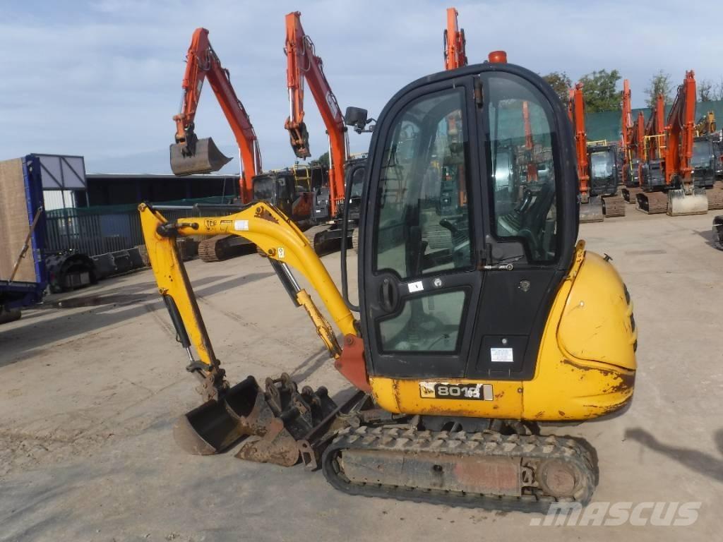 JCB 8018 CTS حفارات صغيرة أقل من 7 طن (حفارات صغيرة)