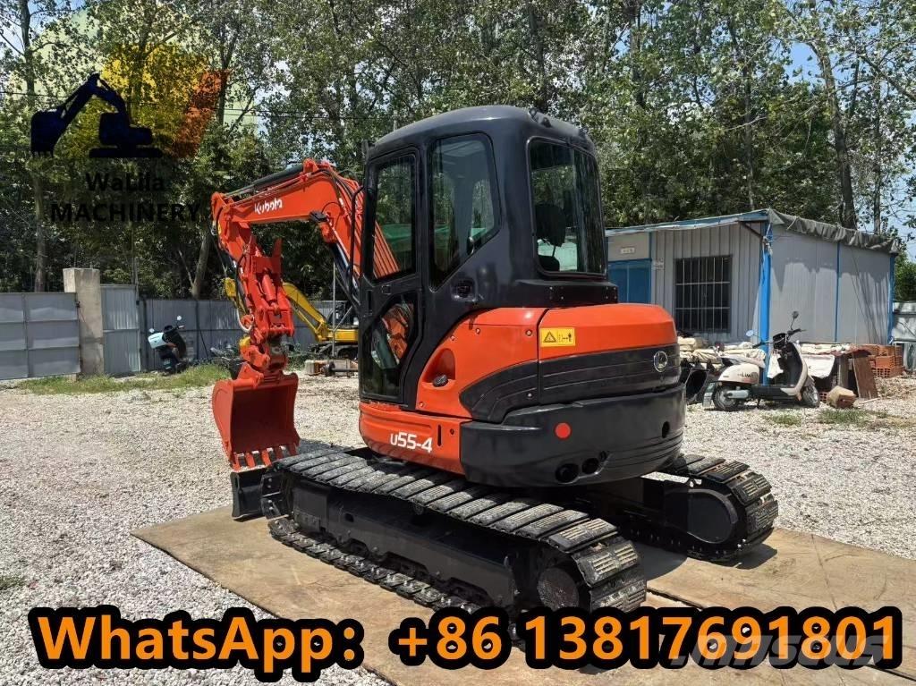 Kubota U 55-4 حفارات صغيرة أقل من 7 طن (حفارات صغيرة)