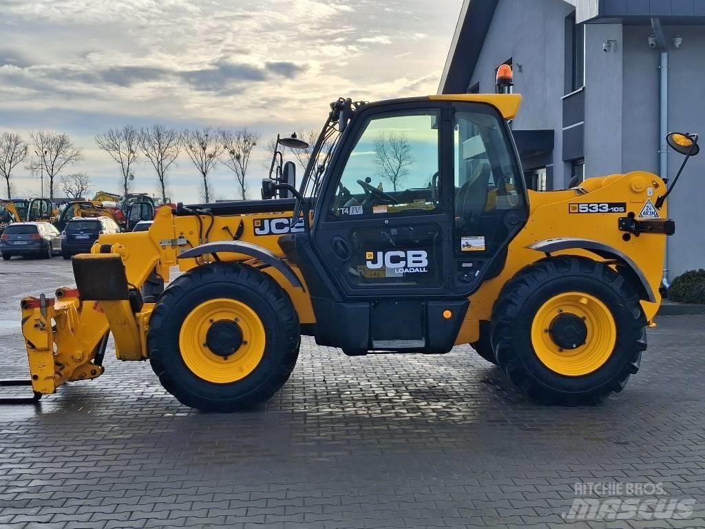 JCB 533-105 مناولات متداخلة