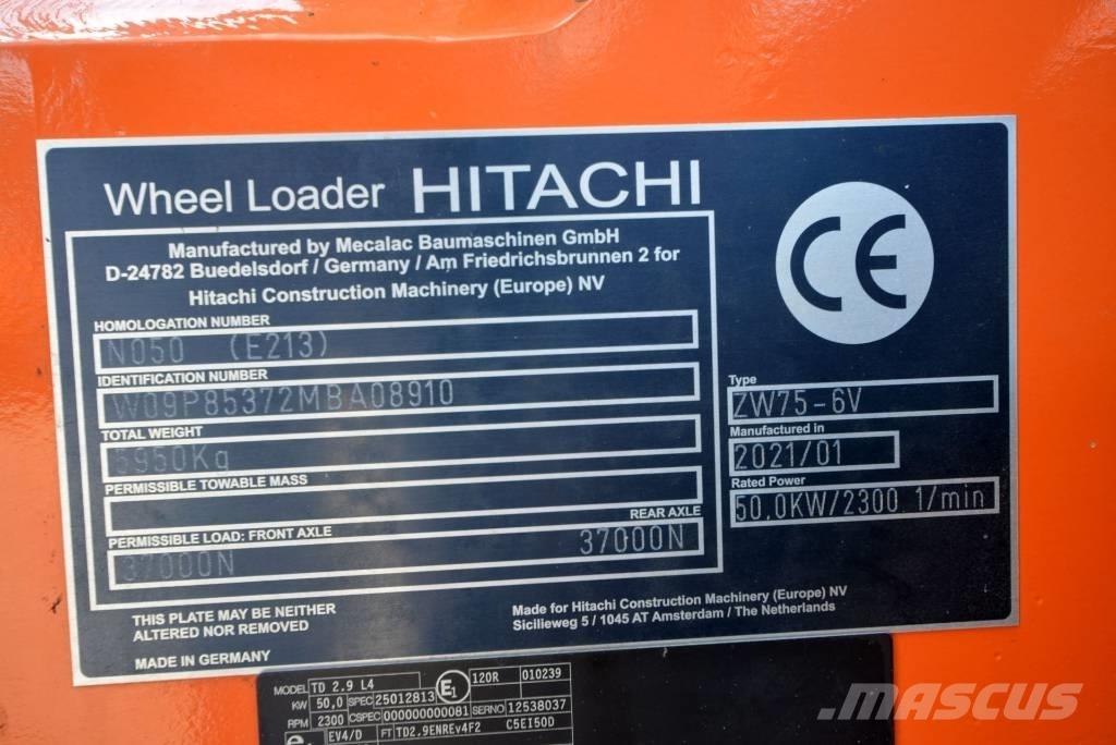 Hitachi ZW 75-6 لوادر بعجل