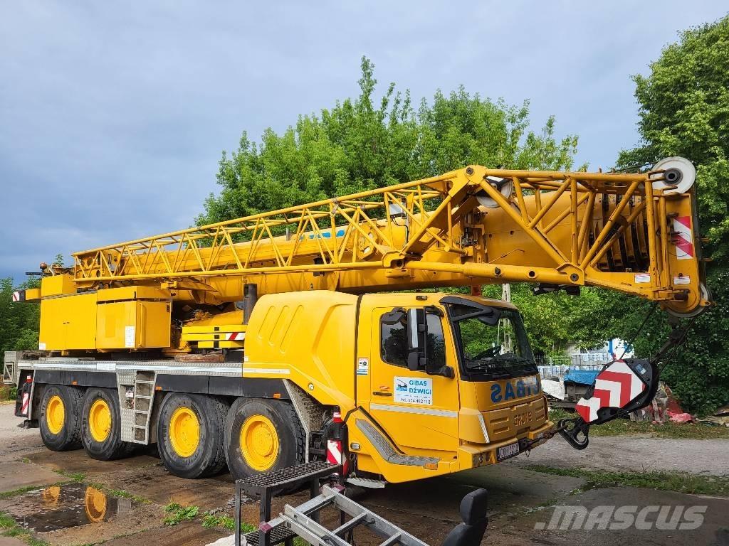 Grove GMK 4100 رافعات صالحة لكل أنواع الطرق