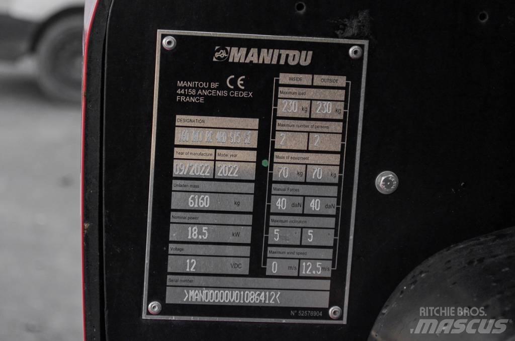 Manitou ATJ 160 رافعات سلة مفصلية