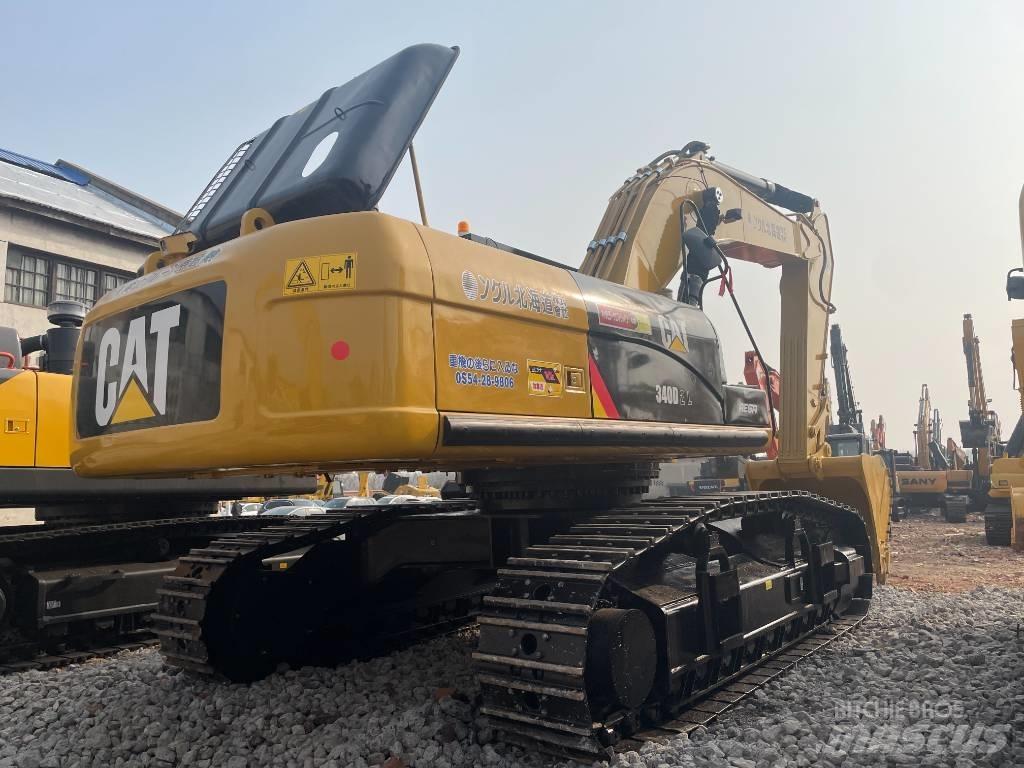 CAT CAT340D2L حفارات زحافة
